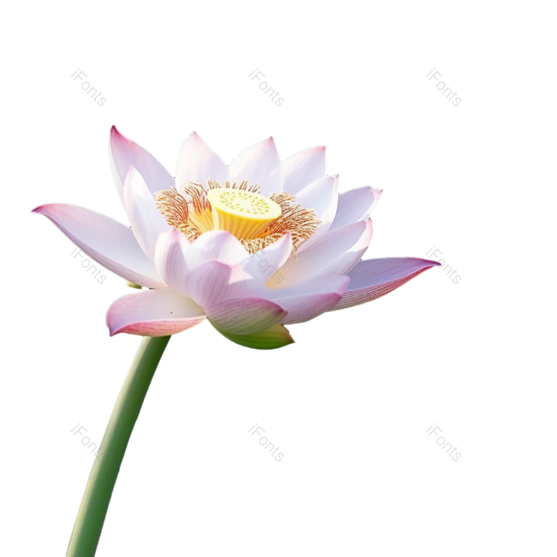 夏至图片,清新元素,荷花PNG,唯美免抠素材